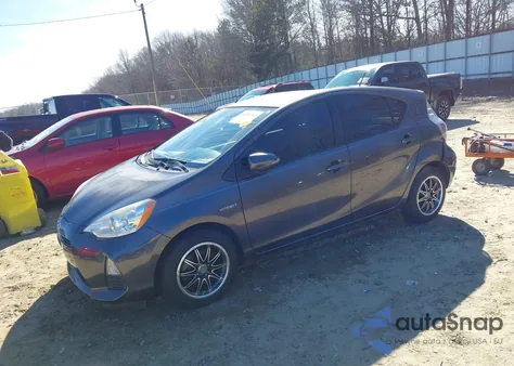 2012 Toyota Prius C Two from USA, damaged, VIN JTDKDTB38C1004947